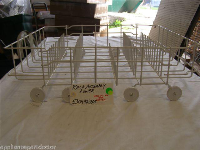 Frigidaire DISHWASHER 5304483505 LOWER Dishrack NEW W/O BOX Frigidaire DISHWASHER 5304483505 LOWER Dishrack NEW W/O BOX